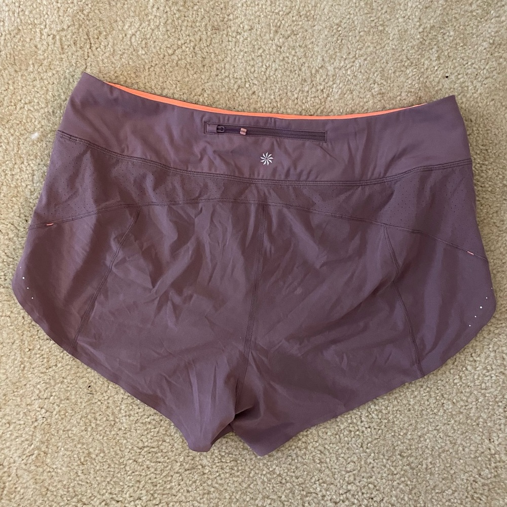 Size L Athleta running shorts